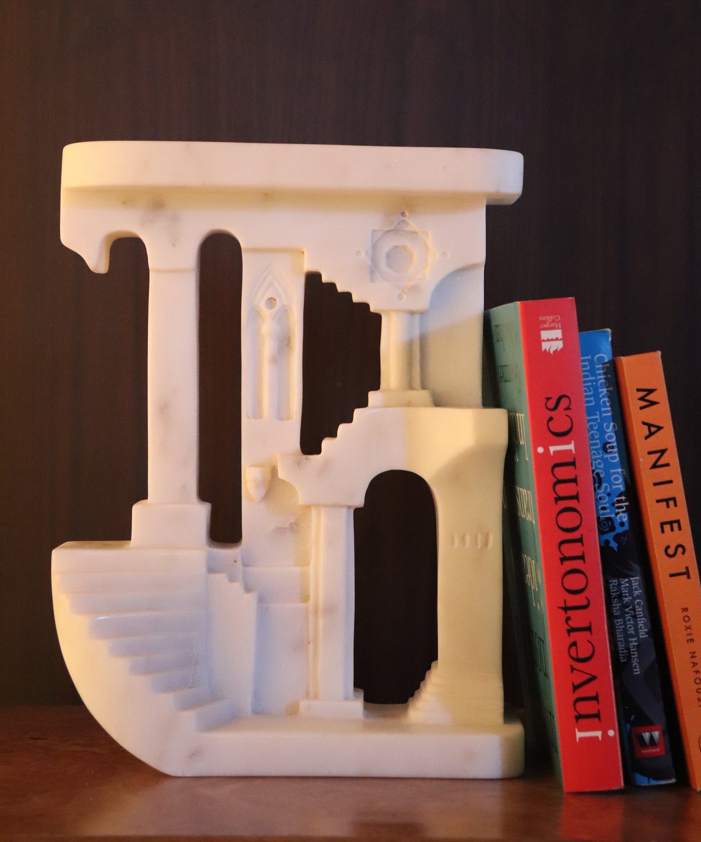 Luxury Marble Sculpture inspired by MC Escher’s Artwork