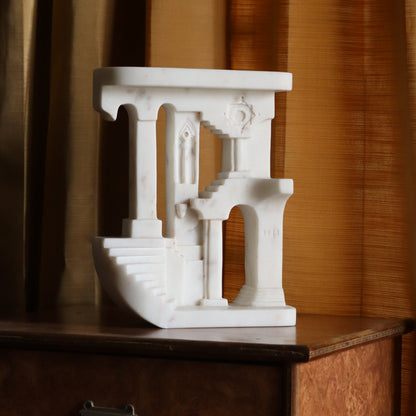 Luxury Marble Sculpture inspired by MC Escher’s Artwork