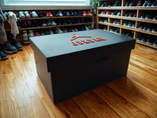 Red and Black Sneaker Case