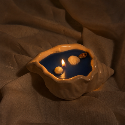 Cora Sea Shell Candle