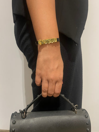 Crescendo Leather Bracelet