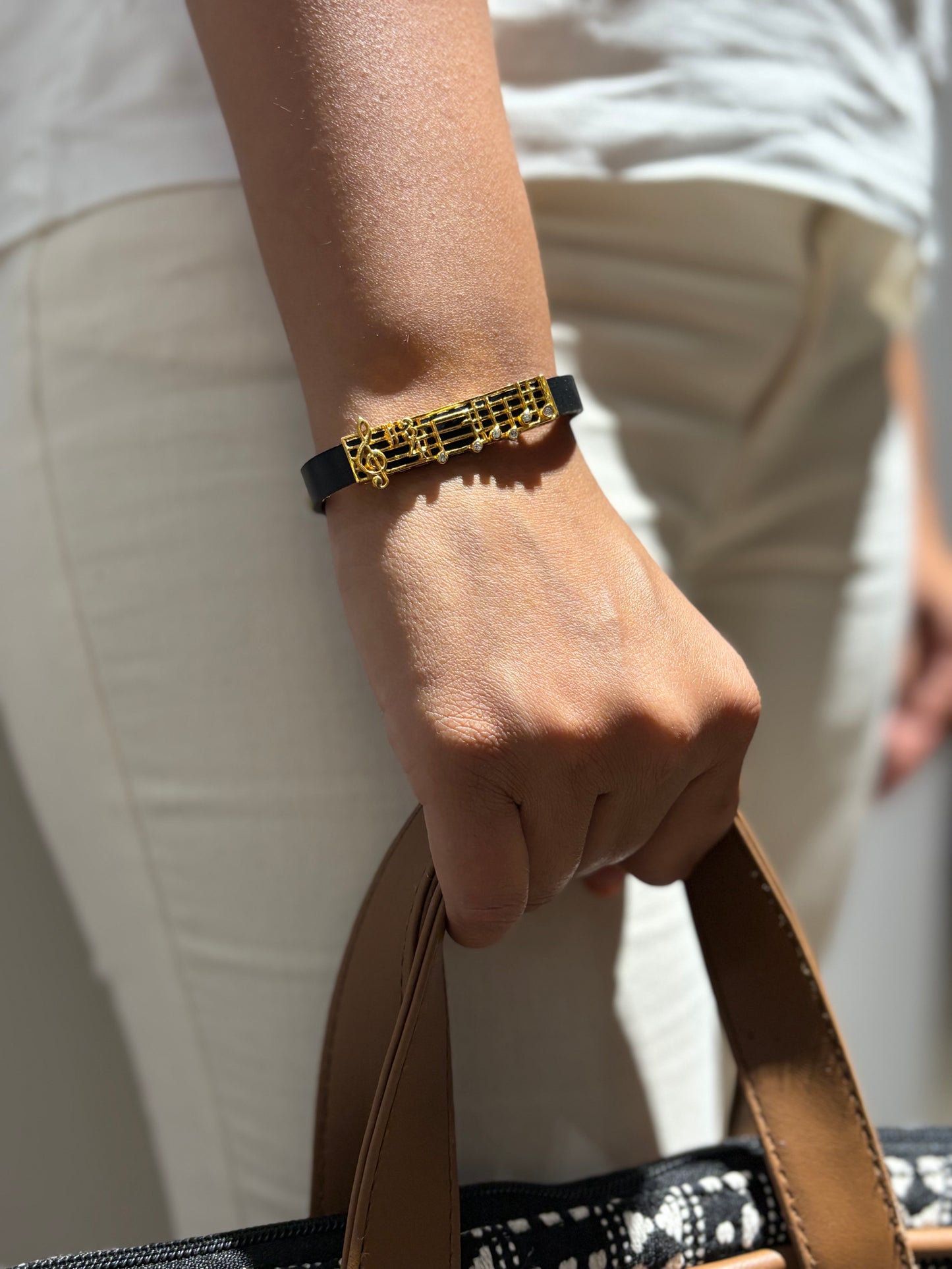 Crescendo Leather Bracelet