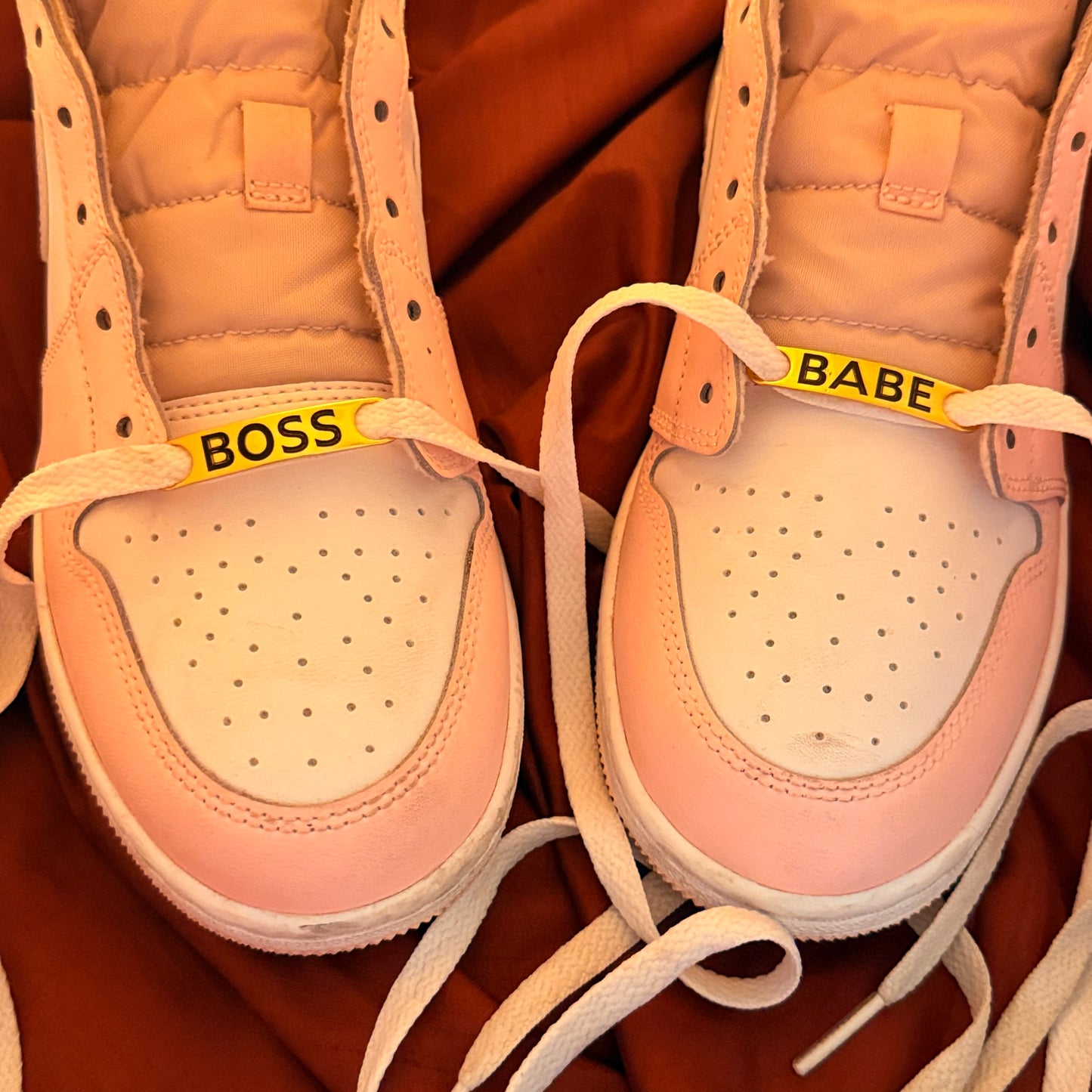 Boss Babe Shoelace Tag