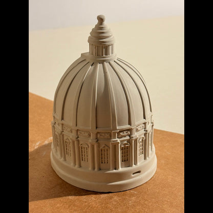 Architecture Dome Teal Light Candle Holder