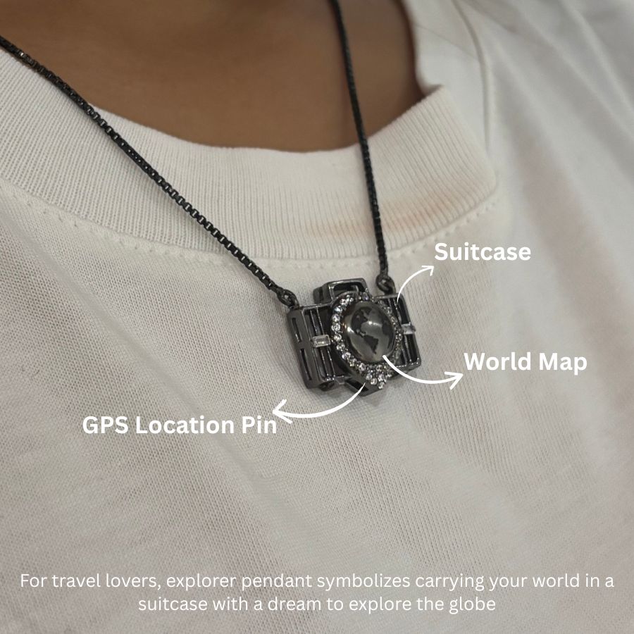 Travel Suitcase Pendant