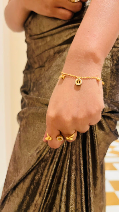 Lyra Charm Bracelet