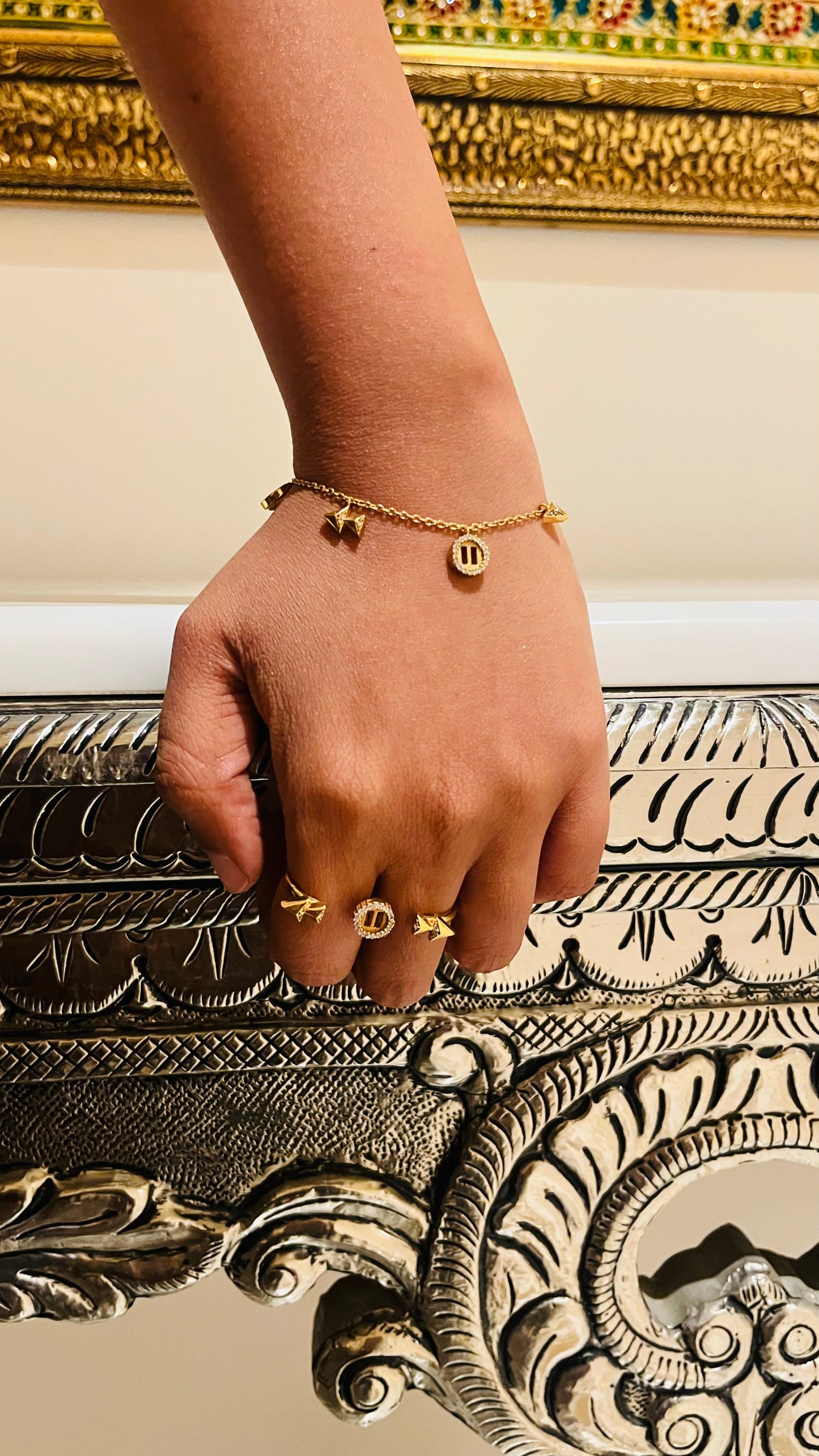 Lyra Charm Bracelet