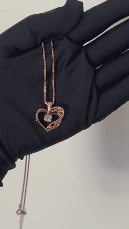 Treble Heart Pendant